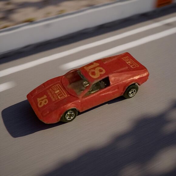 Vintage Hong Kong Made No. 671 IR LLI World Rallye Champion #18 Car - Picture 1 of 8